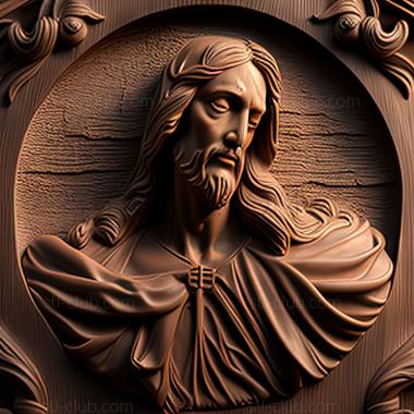 3D model st jesus (STL)